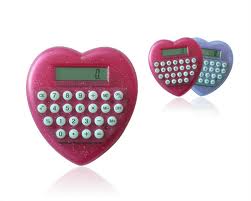 PT-0086 Promosyon Hesap Makinesi - Kalp