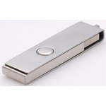 PT-0108 Promosyon Parlak Metal USB Flash Bellek / USB Bellek